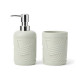 Ceramic Bathroom Set - 4 Pcs